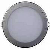 Светильник ДВО 1606 серебро круг LED 12Вт 4000 IP20 |  код. LDVO0-1606-1-12-K23 |  IEK
